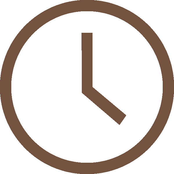 Clock brown